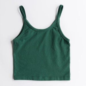 ARQ CROP TANK in FERN - SIZE M - EUC